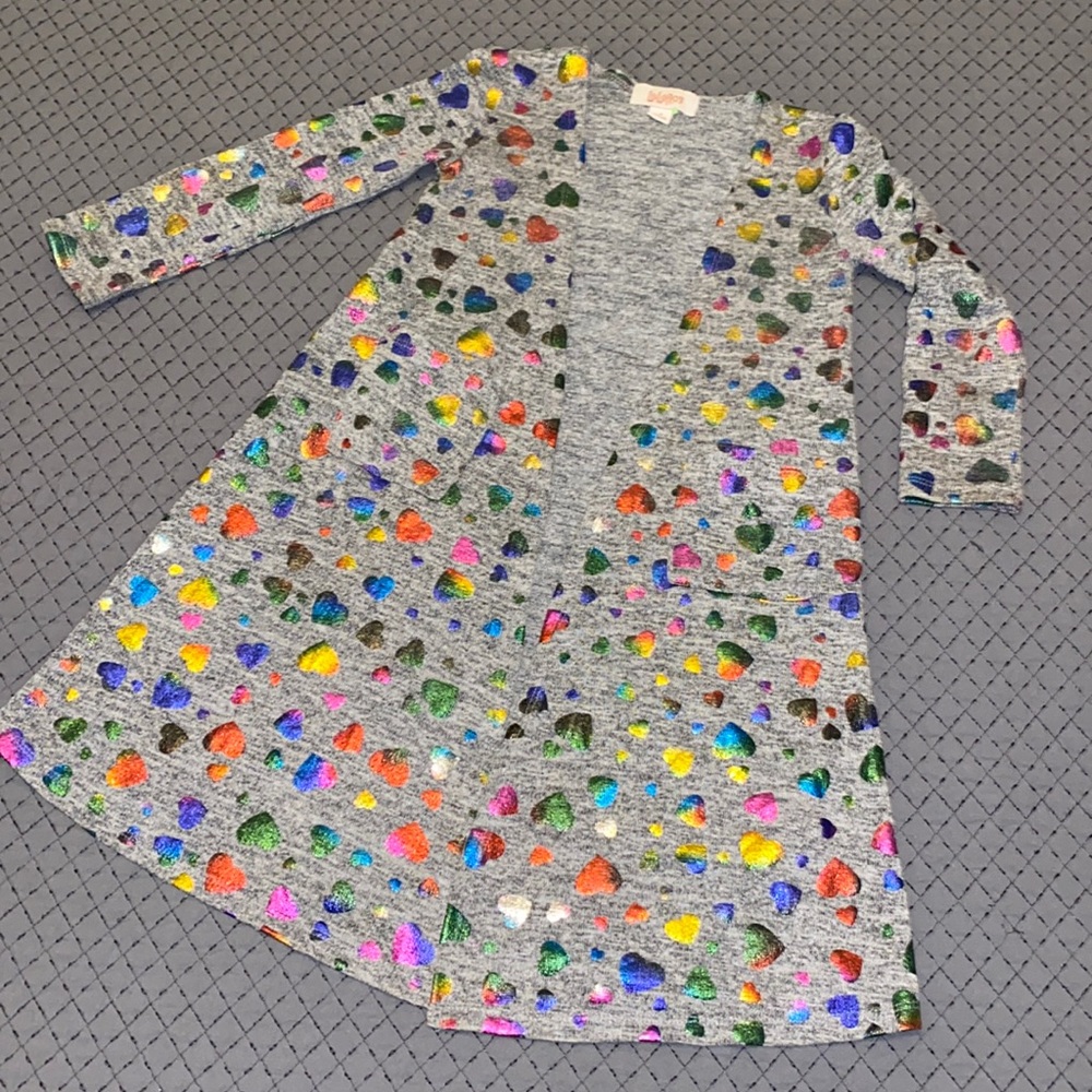 Lularoe Heart Holiday Duster